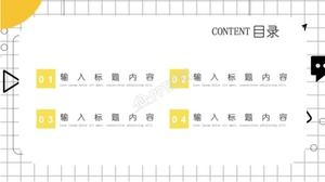 The first lesson of the new semester of the new semester ppt template