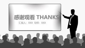 Template ppt dinamis hitam keren