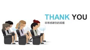 Simple art induction training PPT template