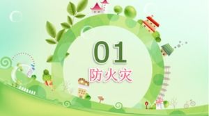 Life safety speech ppt template