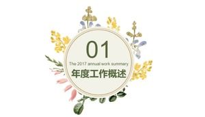 Modelo de ppt bonito e refrescante