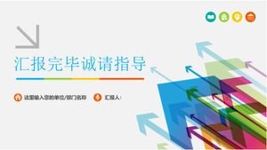 Modello ppt boutique creativo straniero