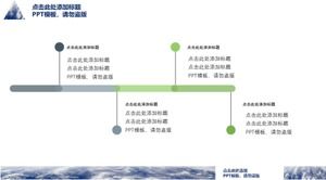 Biznesowy szablon planowania marketingu internetowego ppt