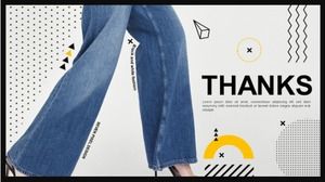 PPT-Vorlage für ausländisches kreatives Design