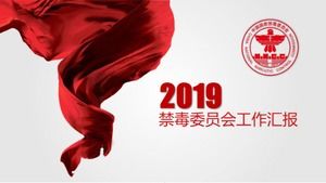 Uyuşturucuyla mücadele vakası ders ppt şablonu