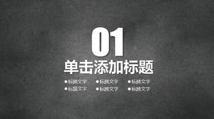 Modello ppt di lezione sulla conoscenza antidroga della scuola