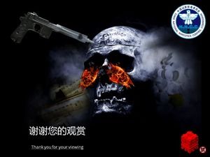 Modèle ppt de réunion de classe sur le thème de l'éducation anti-drogue