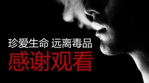 Anti-drug law popularization knowledge lecture ppt template