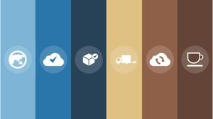 Kurumsal çalışan eğitimi konuşma ppt şablonu