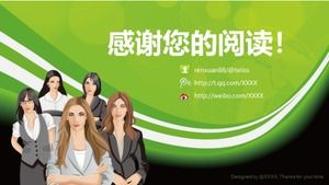 Șablon ppt de instruire a angajaților din centrul comercial pentru întreprinderi