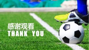 Genç futbol ppt şablonu