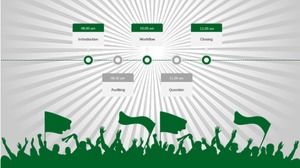 足球比賽體育ppt模板