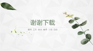 Modello ppt del piano di ammissione alla scuola di danza