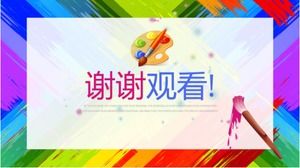 Kindergarten interest class admissions ppt template