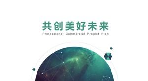 Templat ppt rencana bisnis Syb