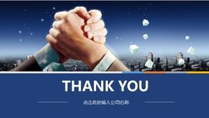 قالب خطة التعاون التجاري ppt