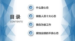 銷售心態培訓ppt模板