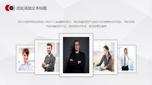 Plantilla ppt del plan de negocios de catering