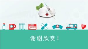 Excellent nursing team ppt template