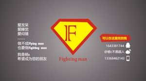 Template ppt laporan pribadi karyawan baru