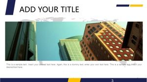 تقرير عمل مشروع حكومي قالب ppt