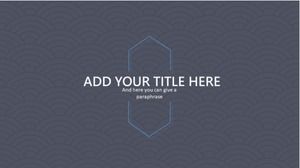 Kurumsal kültür broşürü ppt şablonu