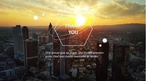 Budaya perusahaan menyoroti templat ppt publisitas