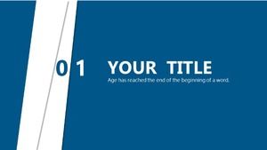 Modèle ppt de résumé de fin d'année personnel d'entreprise