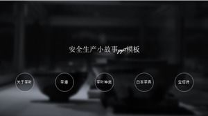 Safety production short story ppt template