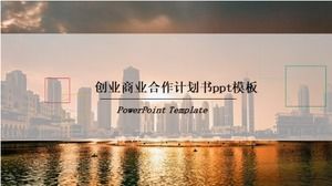 Template ppt rencana kerjasama bisnis wirausaha