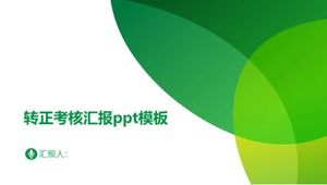 Olumlu değerlendirme raporu ppt şablonu