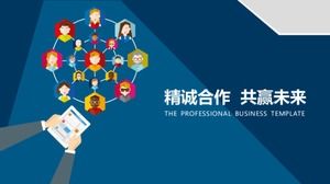 Plantilla ppt de financiamiento de proyecto de plan de negocios completo