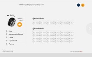 الوافد الجديد لاول مرة قالب باور بوينت التقديم الذاتي