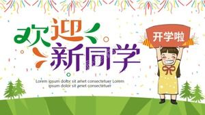 Willkommen bei der neuen ppt-Vorlage für Studentenorientierung für das neue Semester