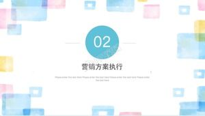 Template ppt perencanaan acara tema khusus musim panas yang keren