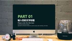 Tanggung jawab perusahaan warna ringkas dan template ppt pelatihan manajemen eksekutif