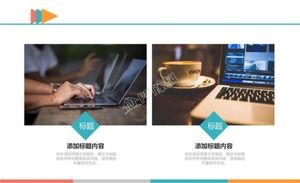 2021 küçük taze yılsonu çalışma özeti ppt şablonu