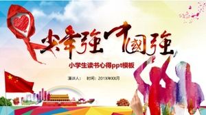 Modèle ppt d'expérience de lecture des élèves du primaire