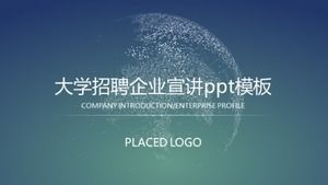 التوظيف في الجامعة قالب عرض عمل باور بوينت