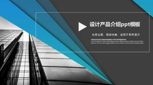 Desain template ppt pengenalan produk