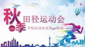 Modelo de ppt de promoção de esportes escolares