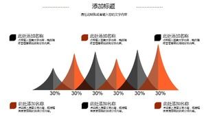 Colorful hand-painted watercolor style pumpkin background Thanksgiving event planning ppt template