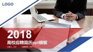 Aplikacja College CV szablon ppt