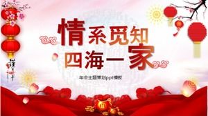 Annual meeting theme planning ppt template