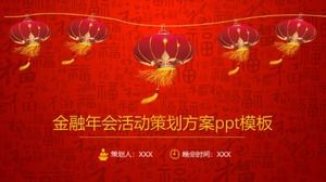 Finansowy plan planowania wydarzeń rocznych ppt szablon