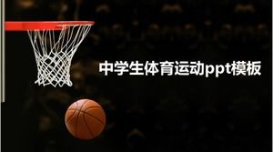 templat ppt olahraga siswa sekolah menengah