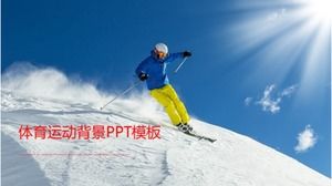 Template ppt latar belakang olahraga