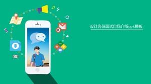 Concevoir un modèle ppt d'auto-présentation d'entretien d'embauche