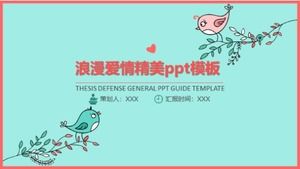 الحب الرومانسي قالب ppt جميل