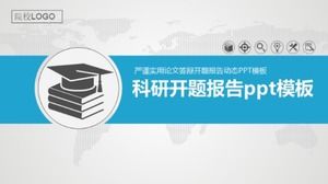 Scientific research report ppt template